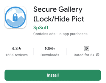Secure gallary best app to lock and hide mobile gallary