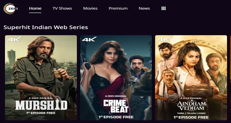 Zee5 OTT platform review