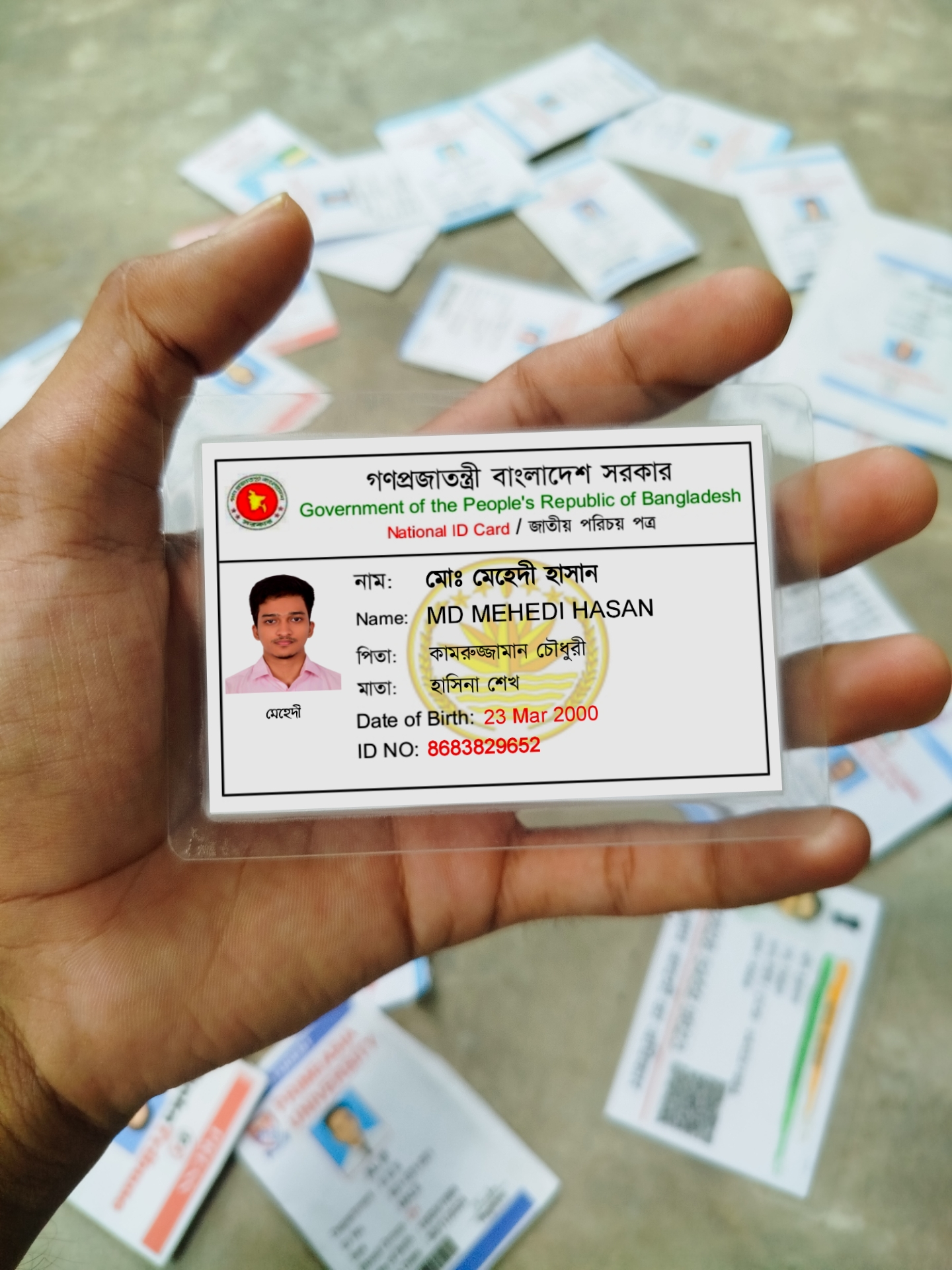 High Quality BD NID PLP 100% Working for Facebook Unlock, 2 Factor Bypass, Impostor Report 🔥